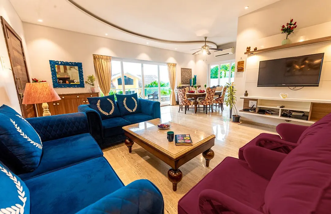 The Big Chill Villa - 5Bhk & Private Pool - Baga-1